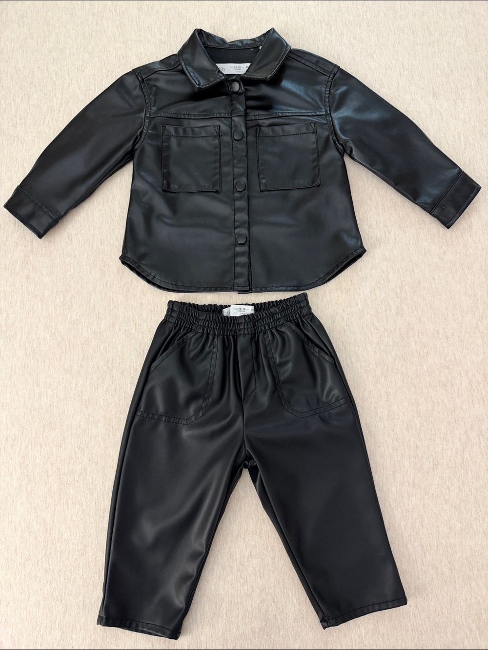 Zara Faux Leather Set